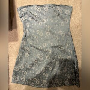Princess Polly Light Blue Floral Dress